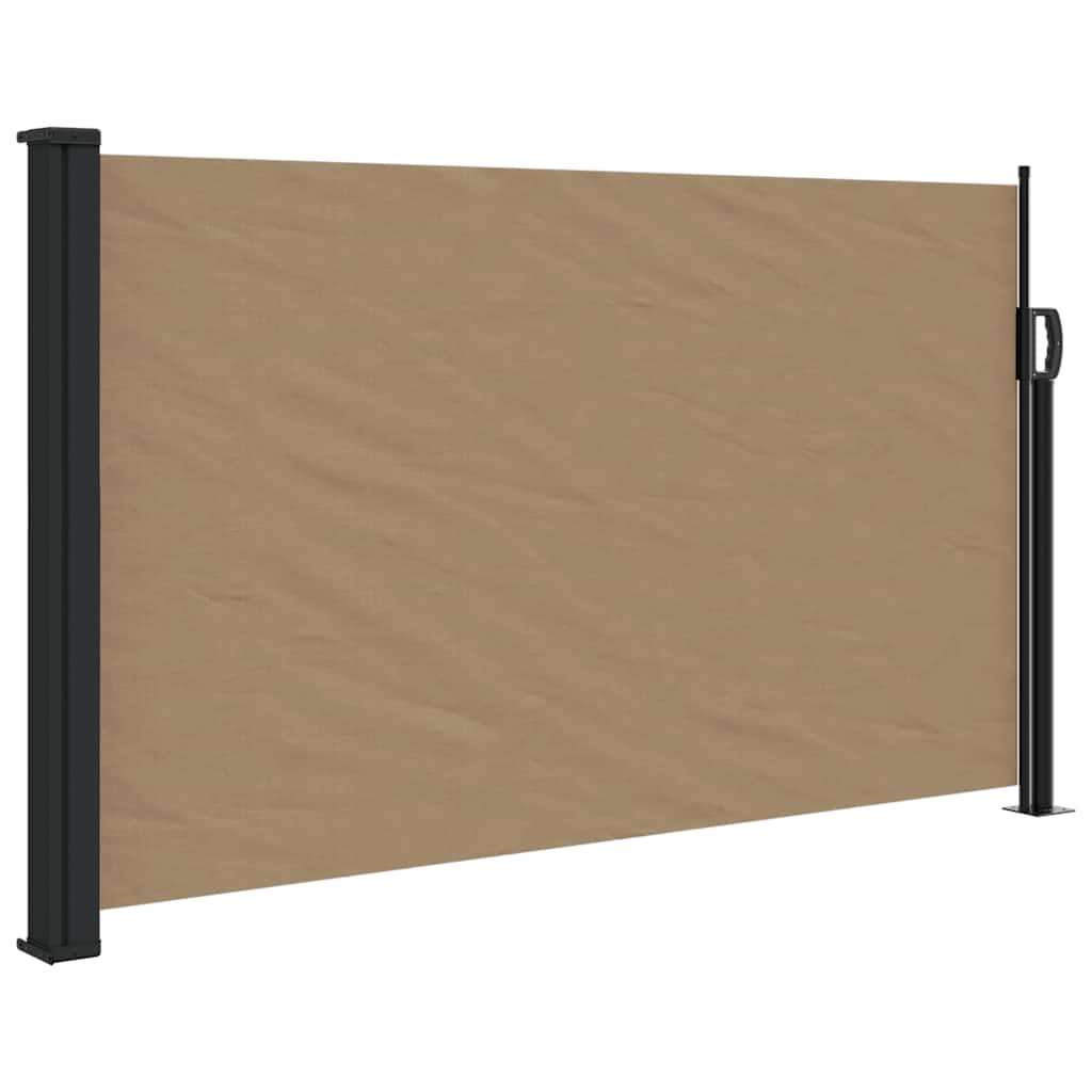 Tenda da Sole Laterale Retrattile Tortora 117x300 cm