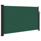 Tenda da Sole Laterale Retrattile Verde Scuro 117x300 cm
