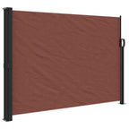 Tenda da Sole Laterale Retrattile Marrone 140x300 cm