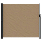 Tenda da Sole Laterale Retrattile Tortora 180x300 cm
