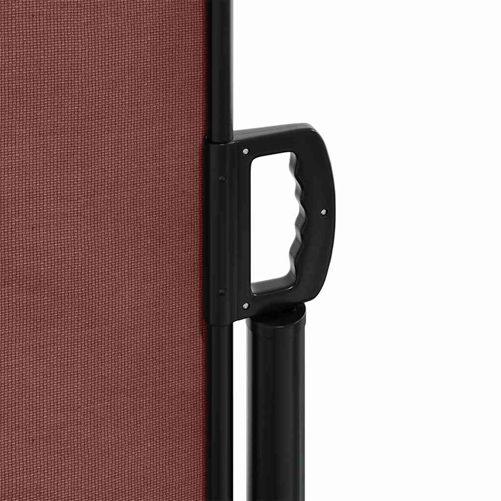 Tenda da Sole Laterale Retrattile Marrone 200x300 cm