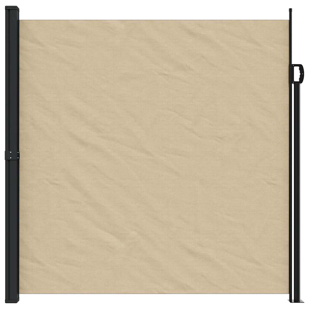 Tenda da Sole Laterale Retrattile Beige 200x300 cm