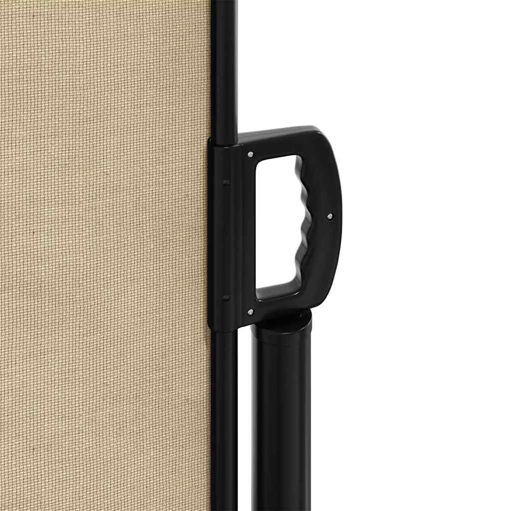 Tenda da Sole Laterale Retrattile Beige 200x300 cm