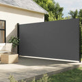 Tenda da sole laterale retrattile antracite 200x300 cm