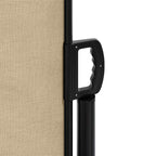 Tenda da Sole Laterale Retrattile Beige 220x300 cm