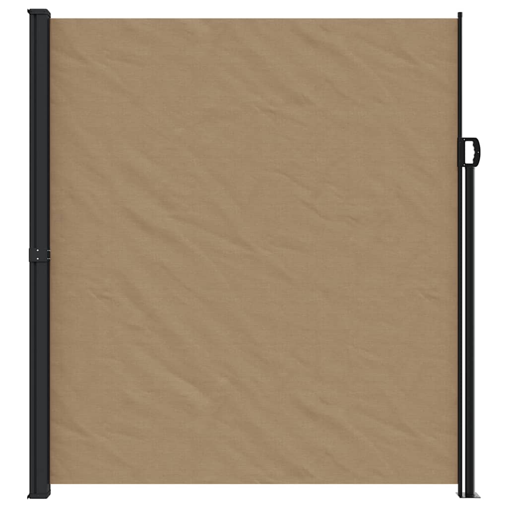 Tenda da Sole Laterale Retrattile Tortora 220x300 cm