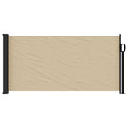 Tenda da Sole Laterale Retrattile Beige 100x500 cm