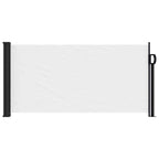 Tenda da Sole Laterale Retrattile Bianco 100x500 cm