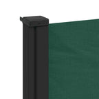 Tenda da Sole Laterale Retrattile Verde Scuro 100x500 cm