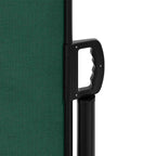 Tenda da Sole Laterale Retrattile Verde Scuro 100x500 cm