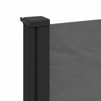 Tenda da sole laterale retrattile antracite 100x500 cm
