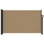 Tenda da Sole Laterale Retrattile Tortora 120x500 cm