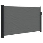 Tenda da sole laterale retrattile antracite 120x500 cm