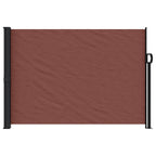 Tenda da Sole Laterale Retrattile Marrone 140x500 cm