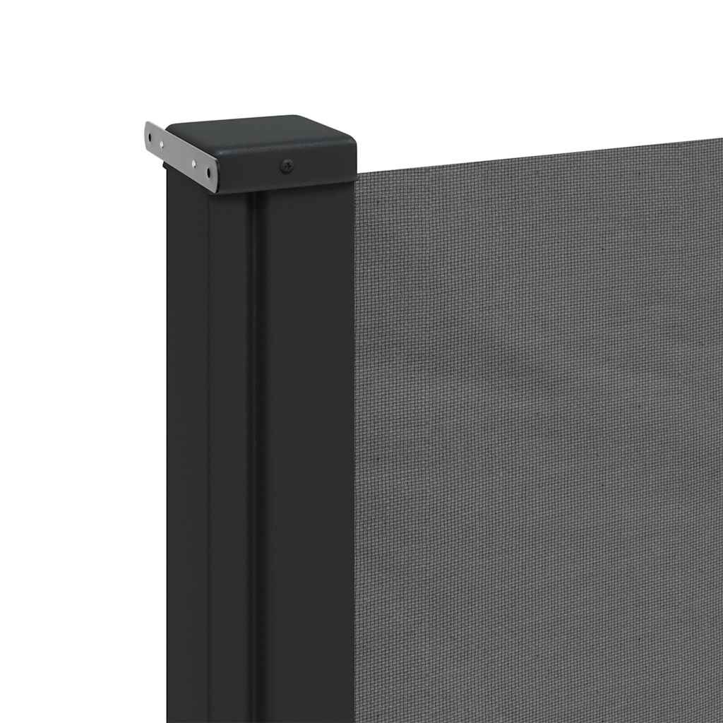 Tenda da sole laterale retrattile antracite 140x500 cm