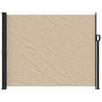Tenda da Sole Laterale Retrattile Beige 160x500 cm