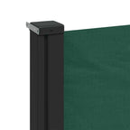 Tenda da Sole Laterale Retrattile Verde Scuro 160x500 cm