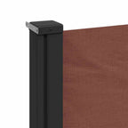 Tenda da Sole Laterale Retrattile Marrone 200x500 cm