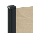 Tenda da Sole Laterale Retrattile Beige 200x500 cm