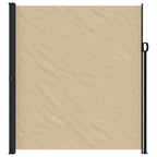 Tenda da Sole Laterale Retrattile Beige 220x500 cm