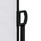 Tenda da Sole Laterale Retrattile Bianco 220x500 cm