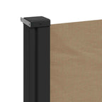 Tenda da Sole Laterale Retrattile Tortora 220x500 cm