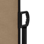 Tenda da Sole Laterale Retrattile Tortora 220x500 cm