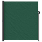 Tenda da Sole Laterale Retrattile Verde Scuro 220x500 cm