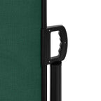 Tenda da Sole Laterale Retrattile Verde Scuro 220x500 cm