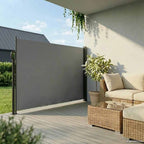 Tenda da Sole Laterale Retrattile Antracite 220x500 cm