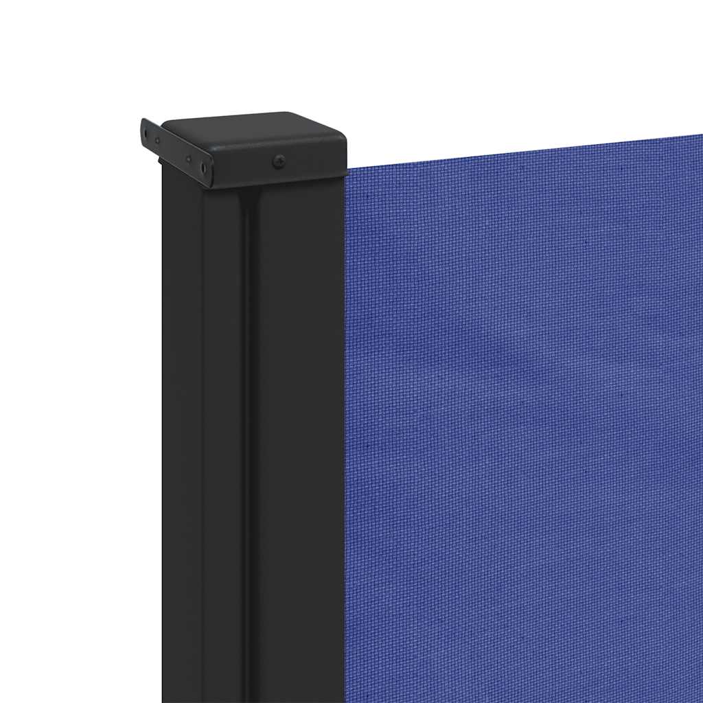 Tenda da Sole Laterale Retrattile Blu 120x600 cm