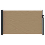Tenda da Sole Laterale Retrattile Tortora 120x600 cm