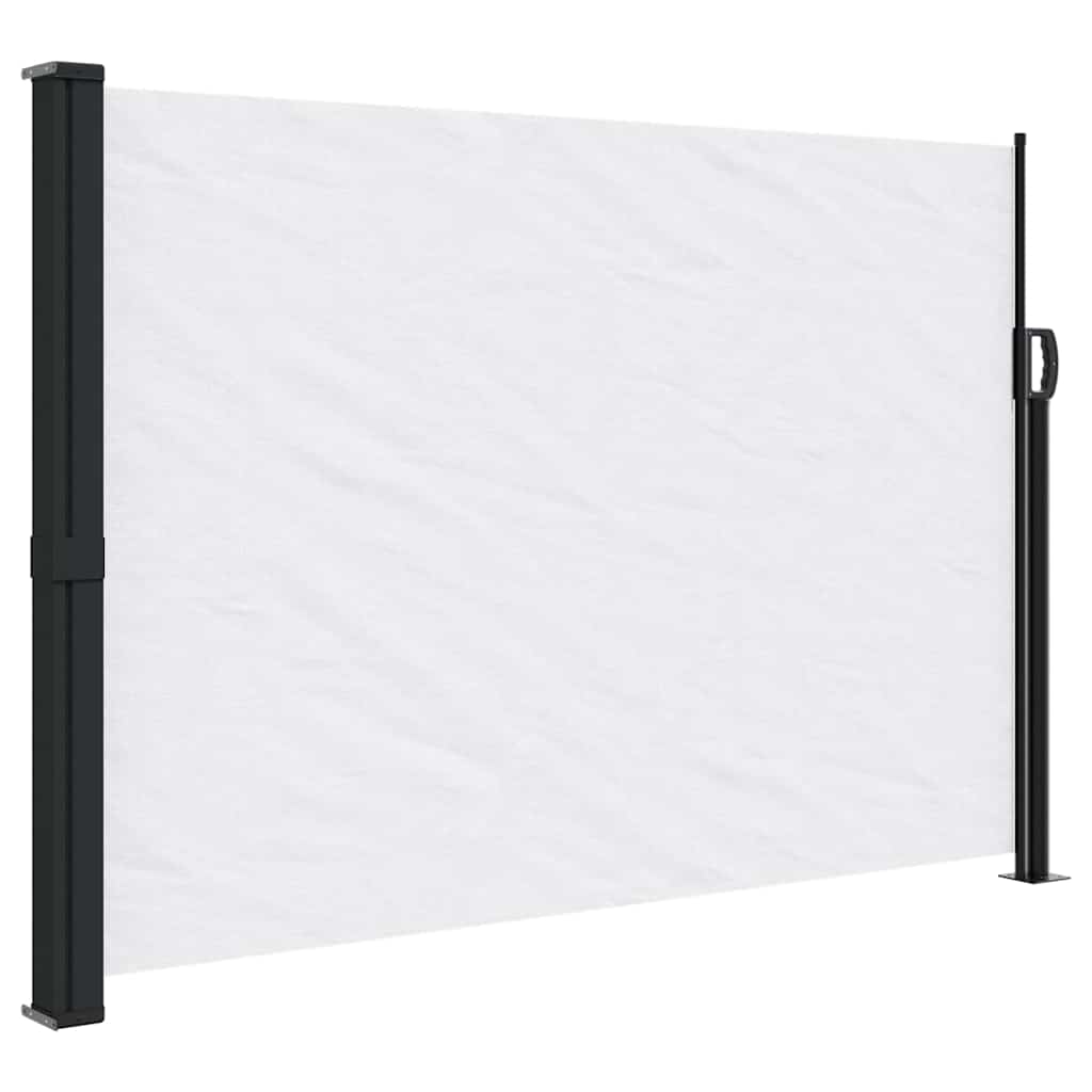Tenda da Sole Laterale Retrattile Bianco 140x600 cm