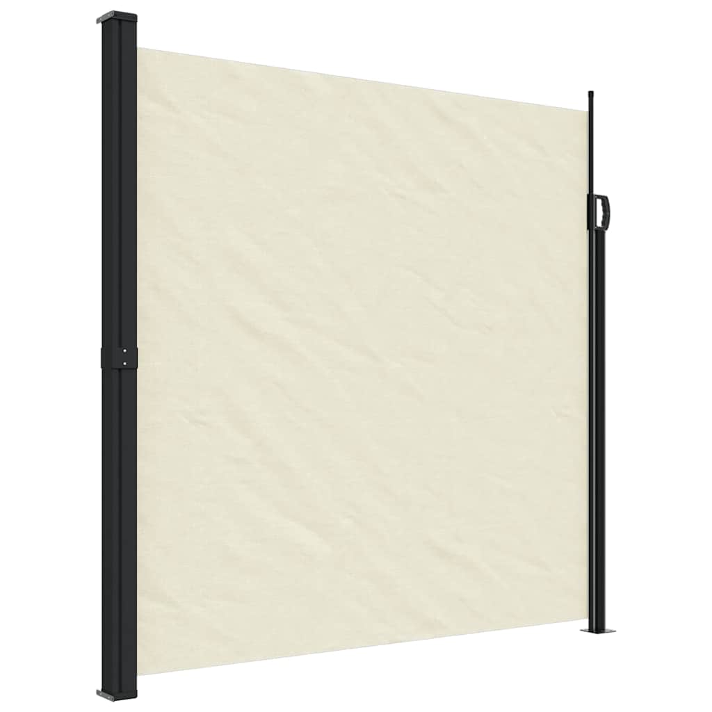 Tenda da Sole Laterale Retrattile Crema 200x600 cm