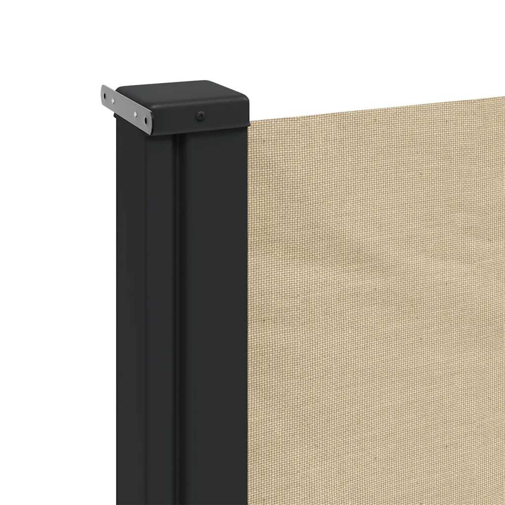 Tenda da Sole Laterale Retrattile Beige 220x600 cm