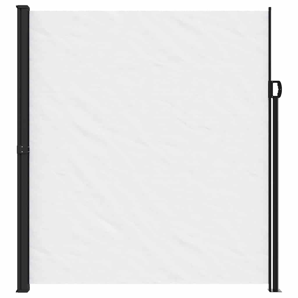 Tenda da Sole Laterale Retrattile Bianco 220x600 cm