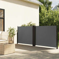Tenda da Sole Laterale Retrattile Antracite 100x600 cm