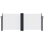 Tenda da Sole Laterale Retrattile Bianca 100x600 cm