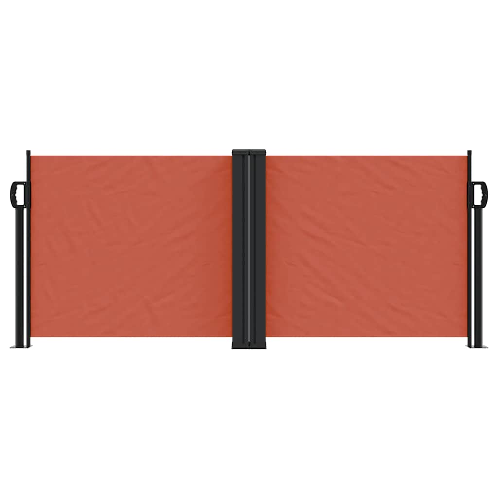 Tenda da Sole Laterale Retrattile Terracotta 100x600 cm