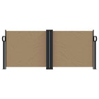 Tenda da Sole Laterale Retrattile Tortora 100x600 cm