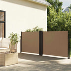 Tenda da Sole Laterale Retrattile Tortora 100x600 cm
