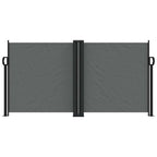 Tenda da Sole Laterale Retrattile Antracite 120x600 cm