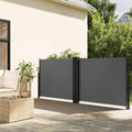 Tenda da Sole Laterale Retrattile Antracite 120x600 cm