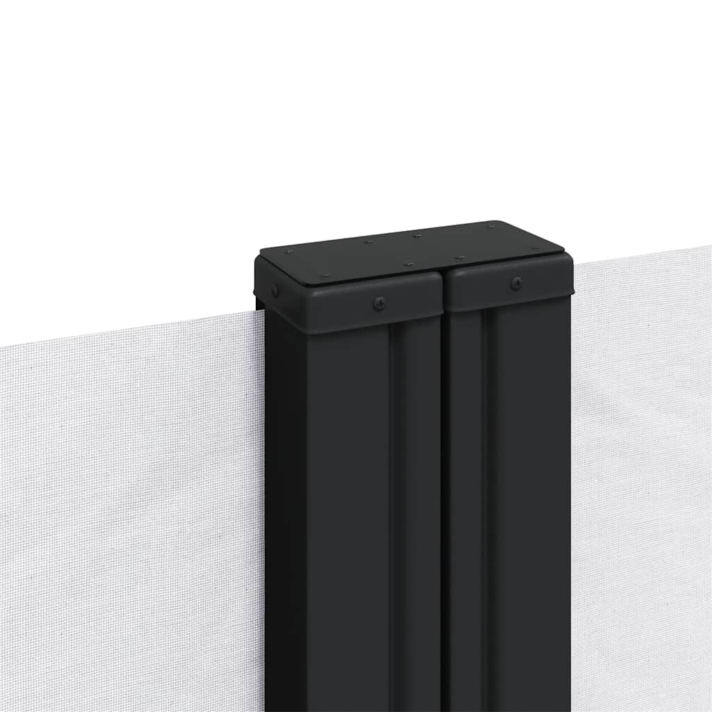 Tenda da Sole Laterale Retrattile Bianco 120x600 cm