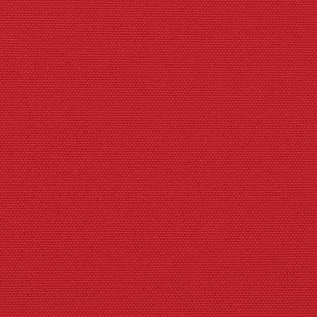 Tenda da Sole Laterale Retrattile Rossa 140x600 cm