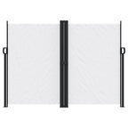 Tenda da Sole Laterale Retrattile Bianco 180x600 cm