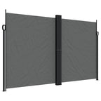 Tenda da Sole Laterale Retrattile Antracite 200x600 cm