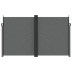 Tenda da Sole Laterale Retrattile Antracite 200x600 cm
