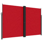 Tenda da Sole Laterale Retrattile Rossa 220x600 cm