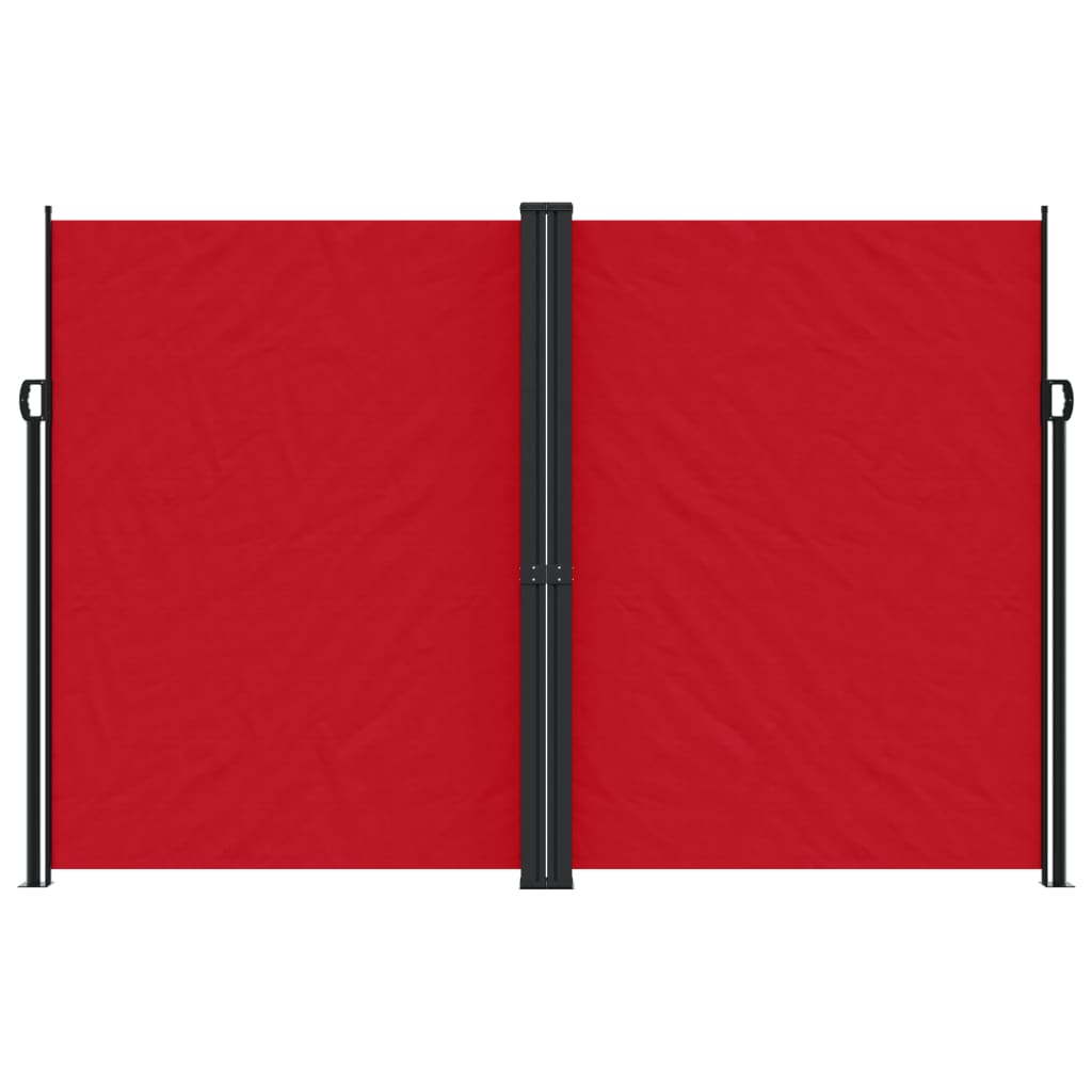 Tenda da Sole Laterale Retrattile Rossa 220x600 cm